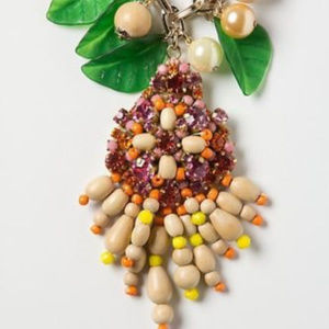 Rambutan Necklace Anthropologie/Daniela Ravaioli